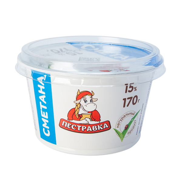 Сметана 15 % 170 г.