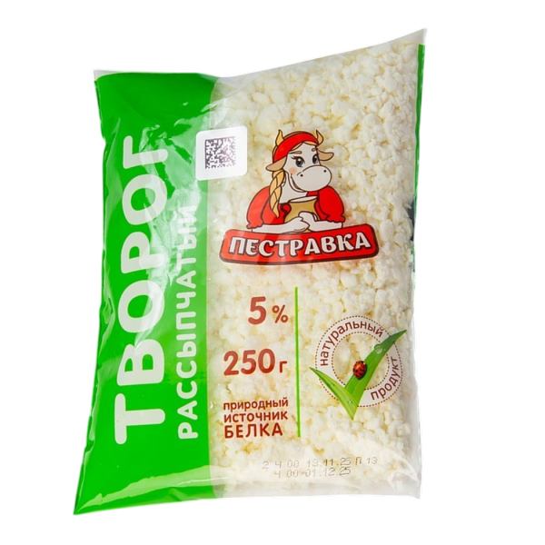 Творог рассыпчатый 5% 250 г.