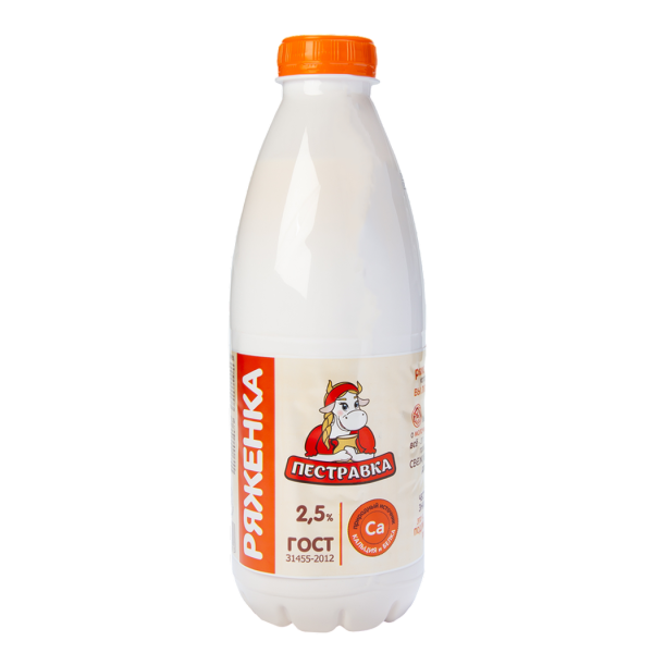 Ряженка 2,5% 930 мл.