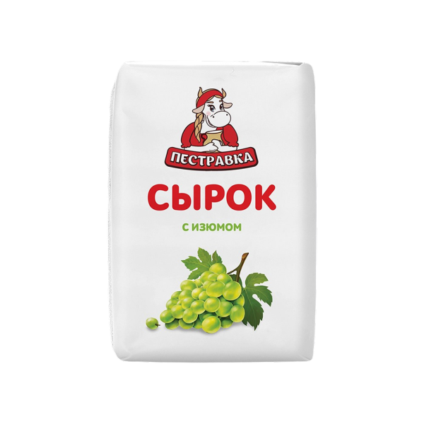 Сырок творожный с изюмом