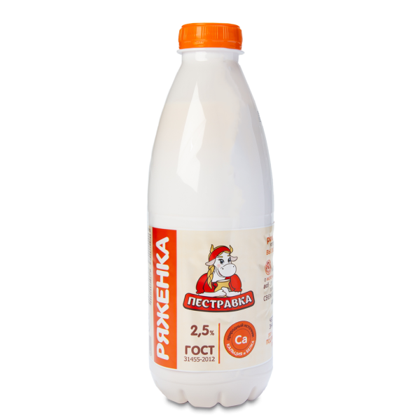 Ряженка 2,5% 930 мл.